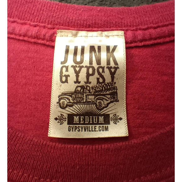 Junk Gypsy Women's Medium T-shirt Cornbread Red Tee - Picture 6 of 7